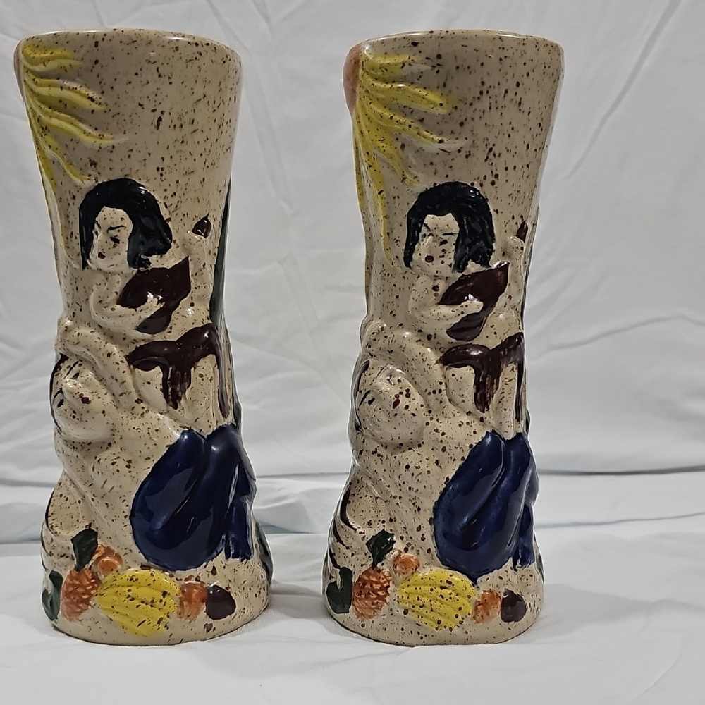 Trader Vic's 1963 Tiki Mugs Set of 2